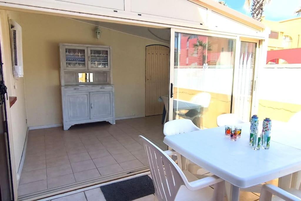 2Min A Pied De La Plage Grande Terrasse Le Barcarès Extérieur photo